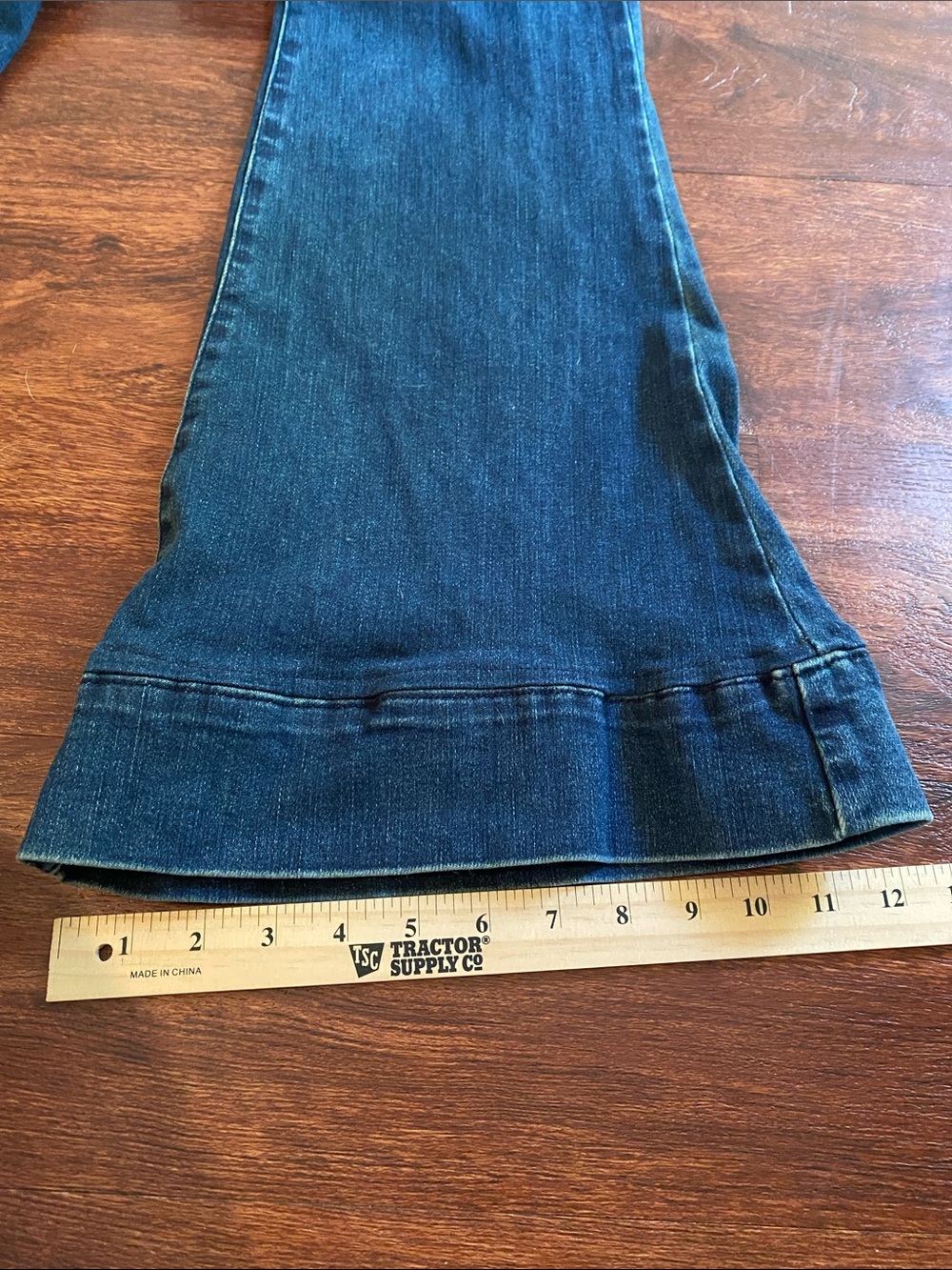Show Me Your MUMU Denim Jacksonville Jumpsuit Sleeveless Color Thunder Sz XL - Picture 13 of 13